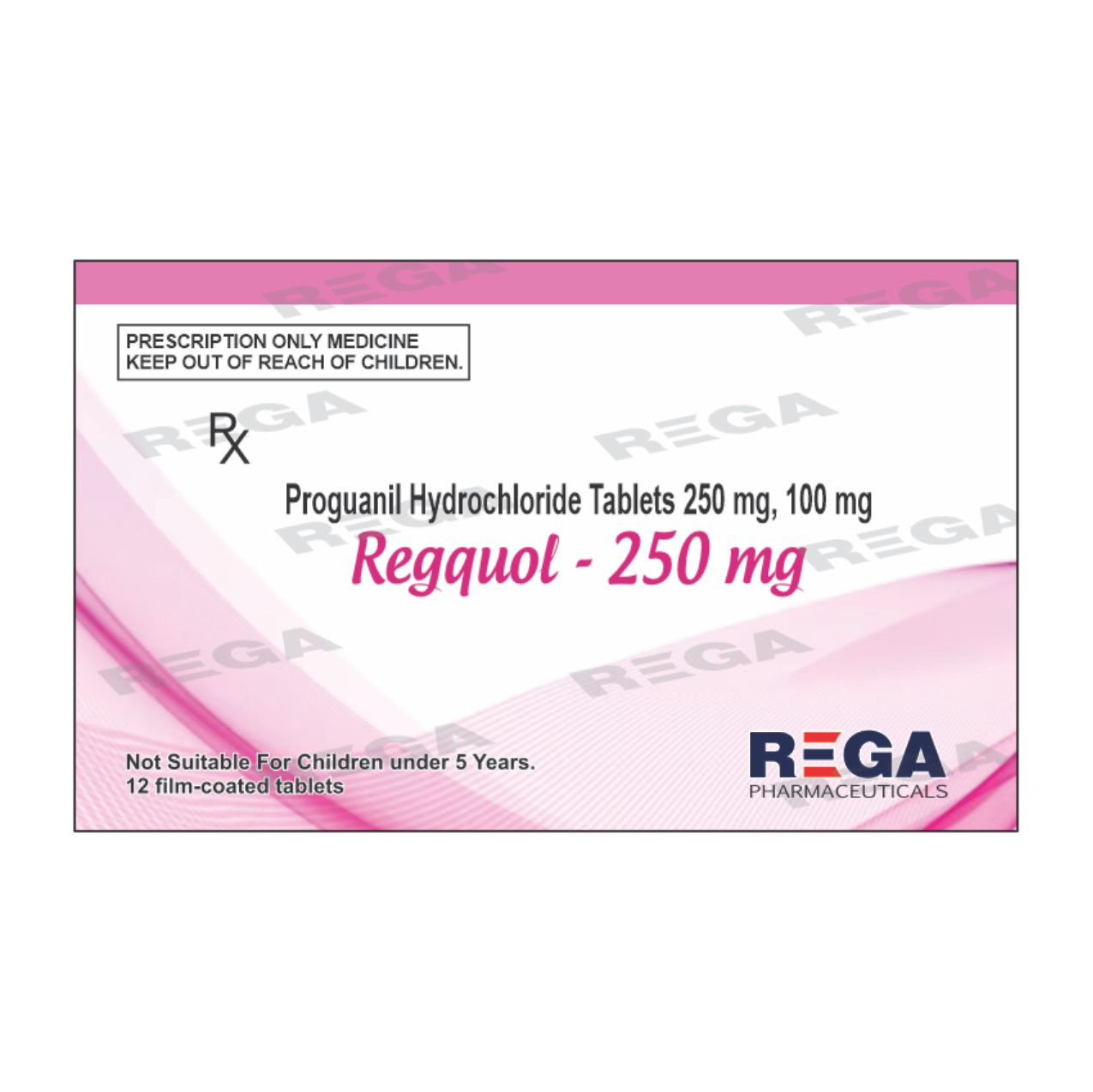 Proguanil Hydrochloride Tablets 250 mg, 100 mg